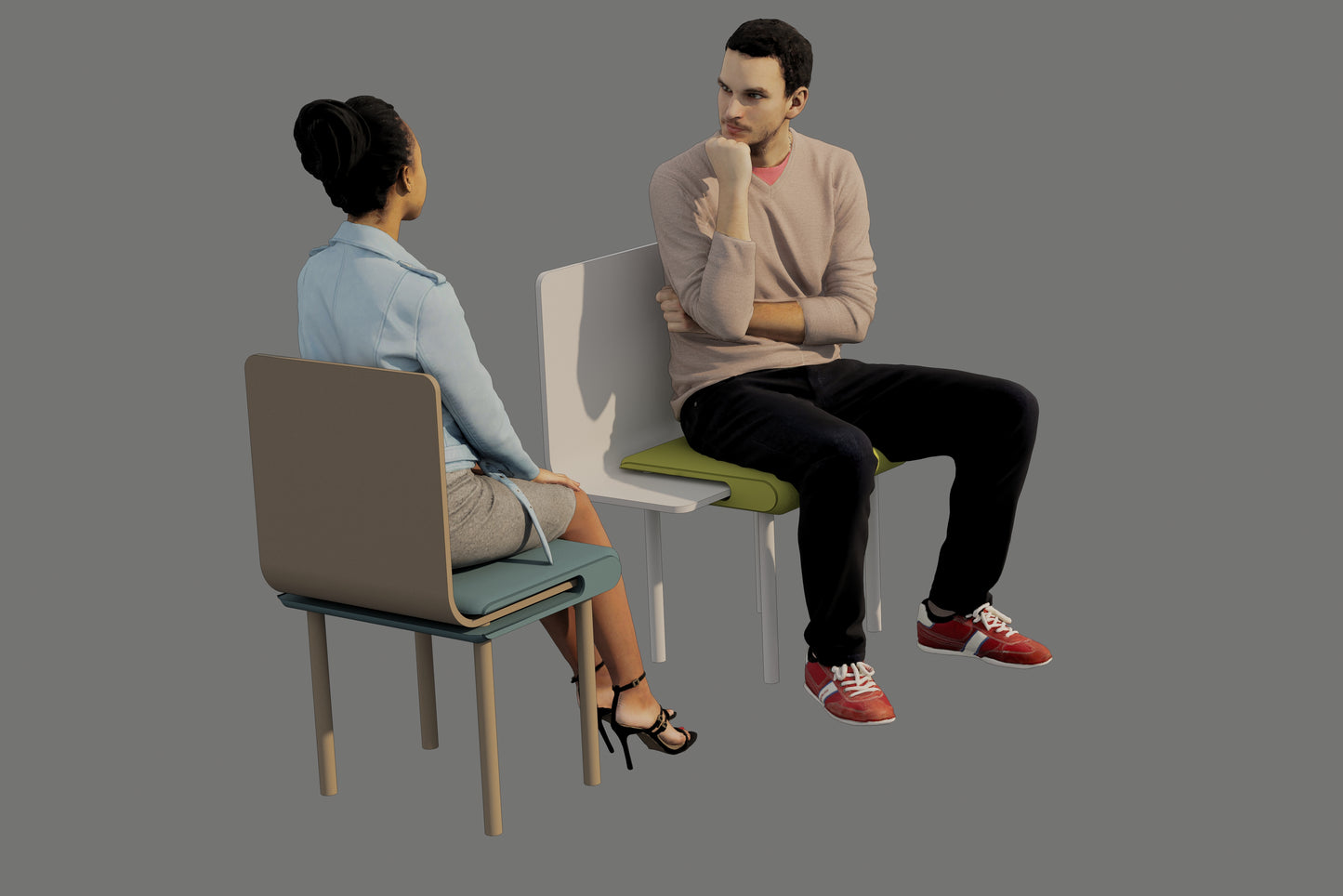 L Pocket L型口袋椅