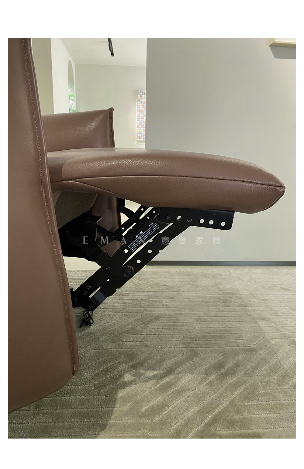 沉睡貴族 Leopold Lounge Chair 全皮電動旋轉躺椅
