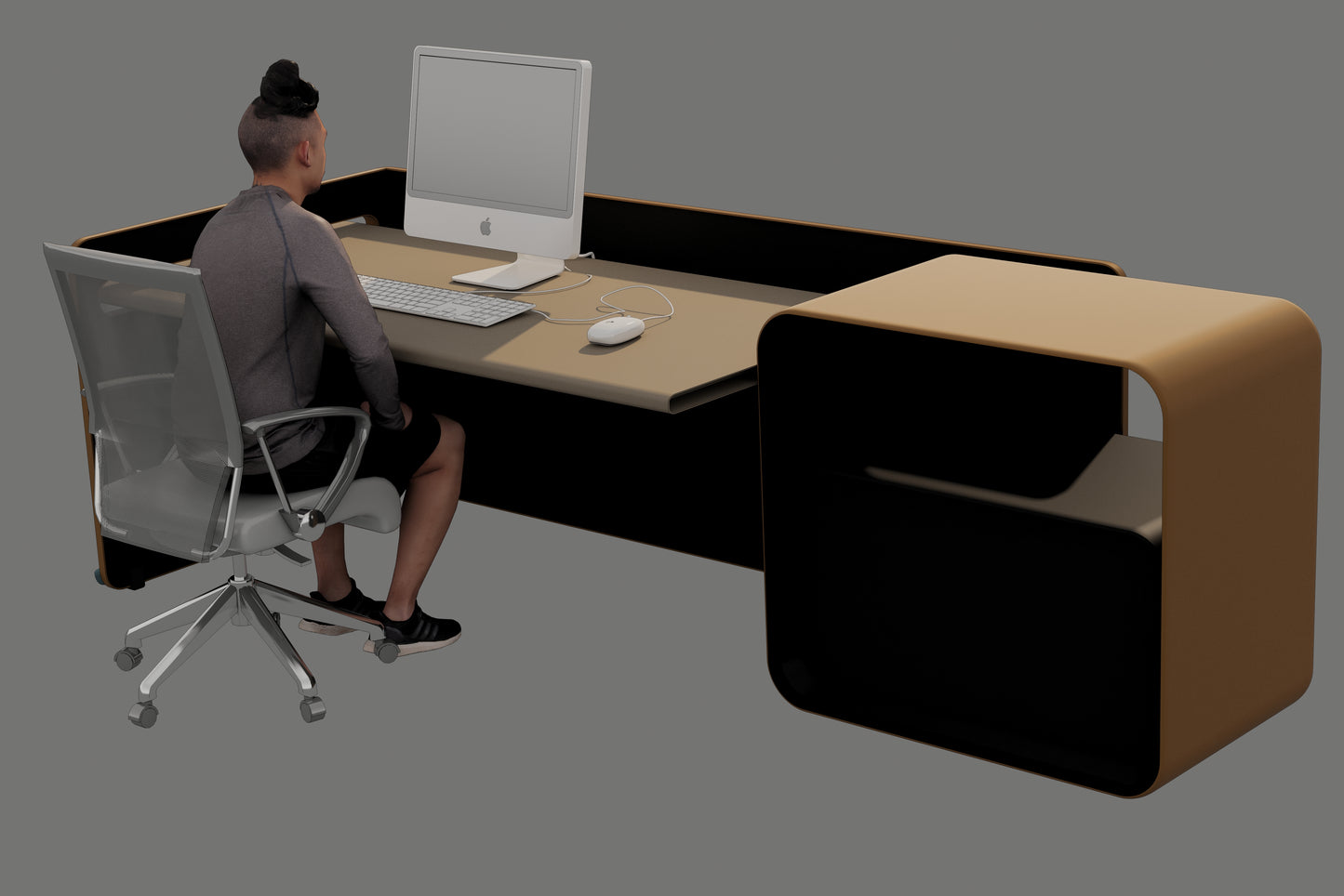 Schermo A 展現工作臺 A