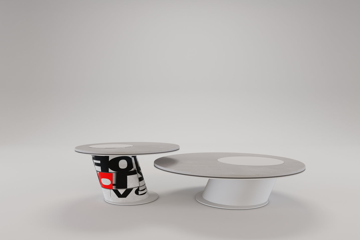 Piatto Fungo 蘑菇盤茶几