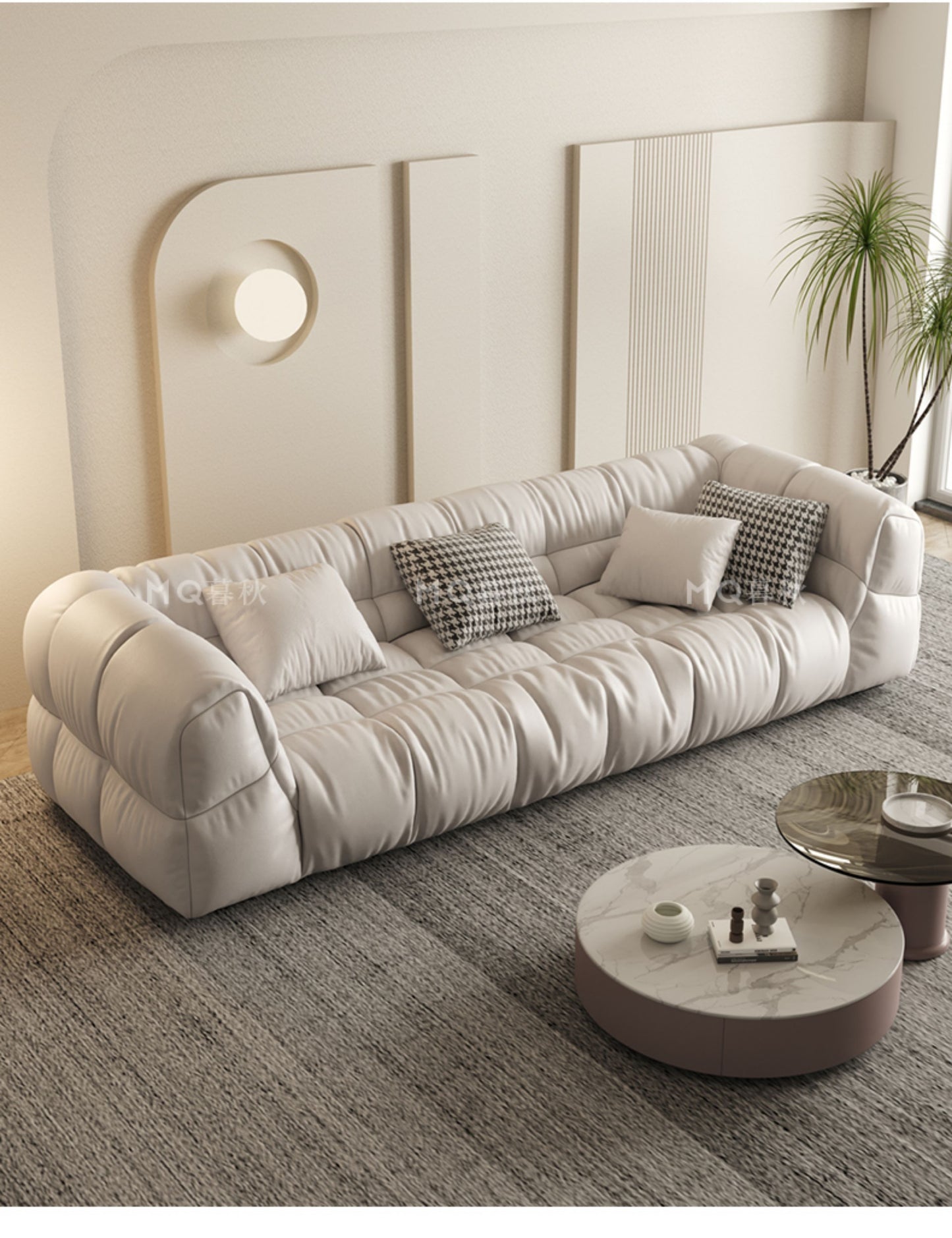 雲朵泡芙 Cloud Puff Sofa (貓抓皮)
