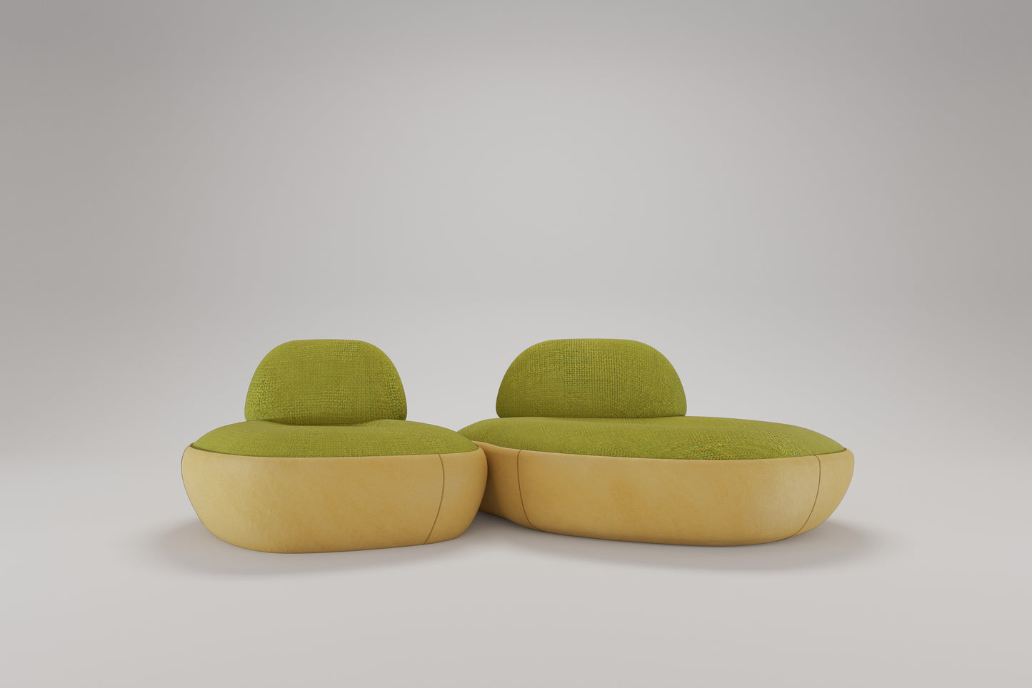 Bolla Isola 泡泡島奶油風沙發