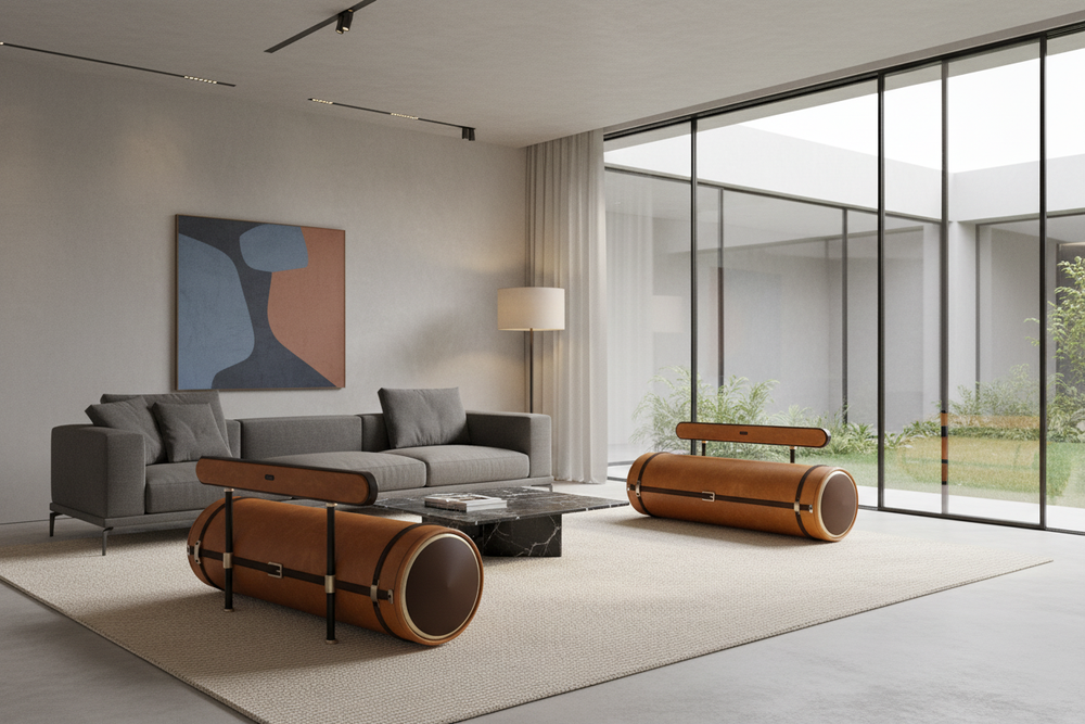 Long Tube-A 長筒矮凳