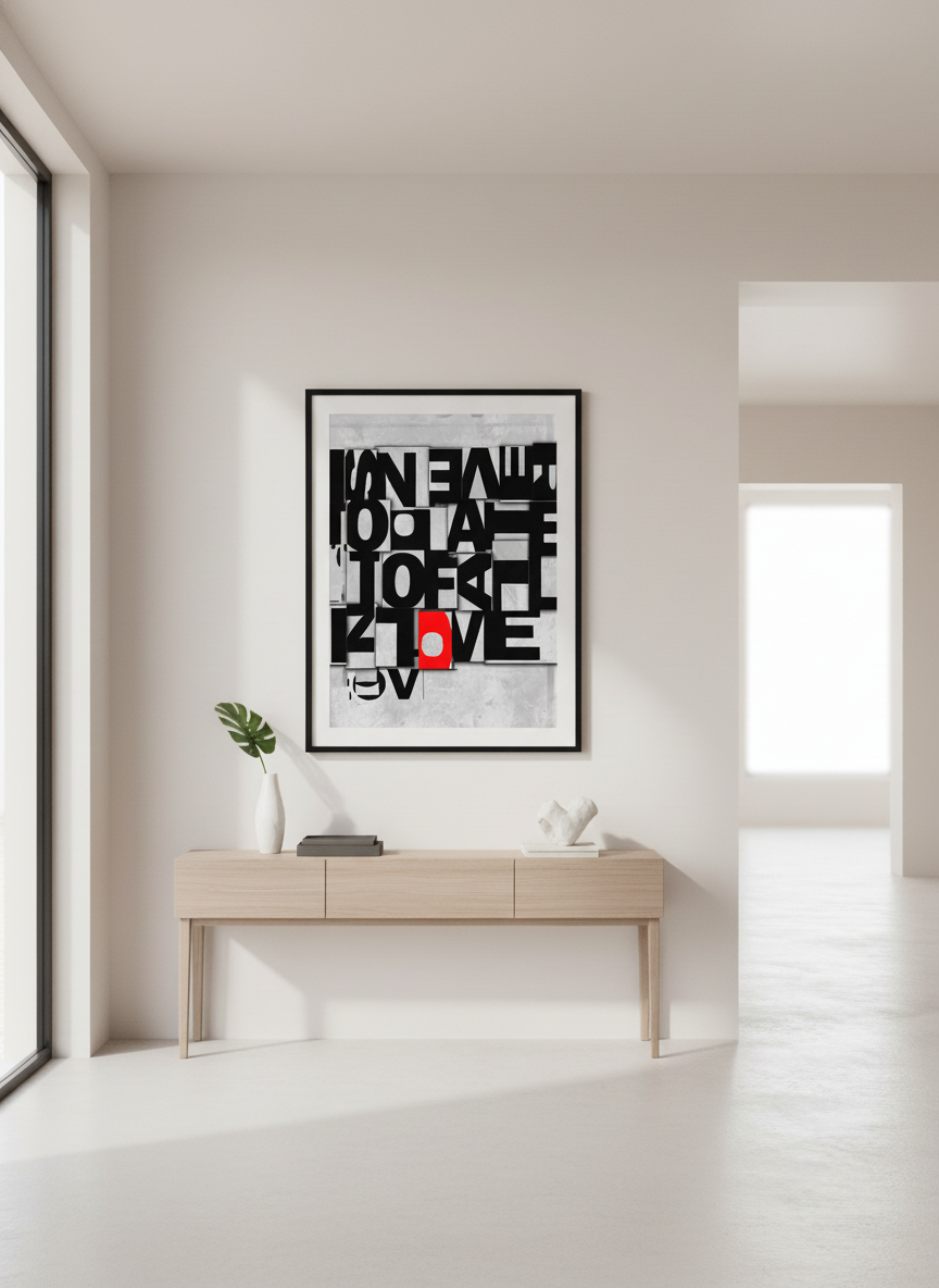 塗鴉字母 Is never too late to fall in love