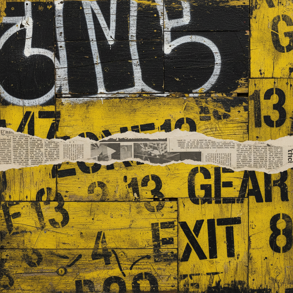 交通安全街頭塗鴉