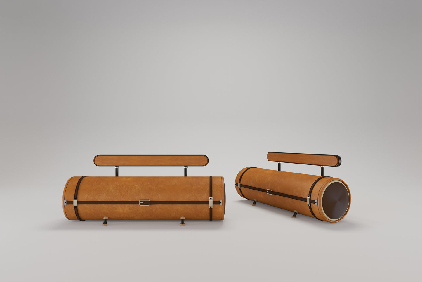 Long Tube-A 長筒矮凳