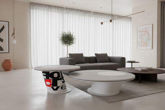 Piatto Fungo 蘑菇盤茶几