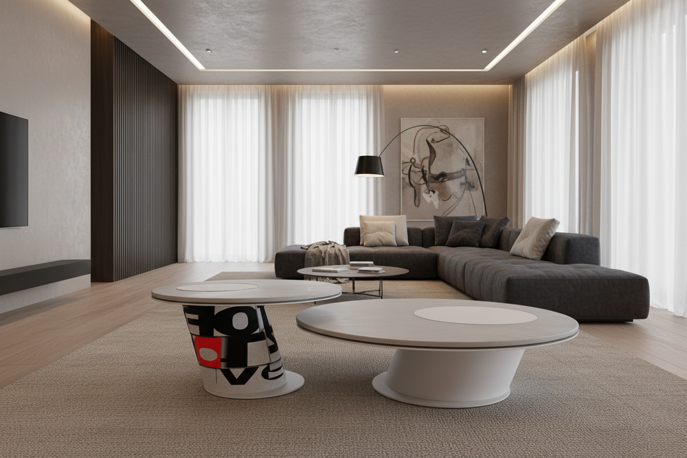 Piatto Fungo 蘑菇盤茶几