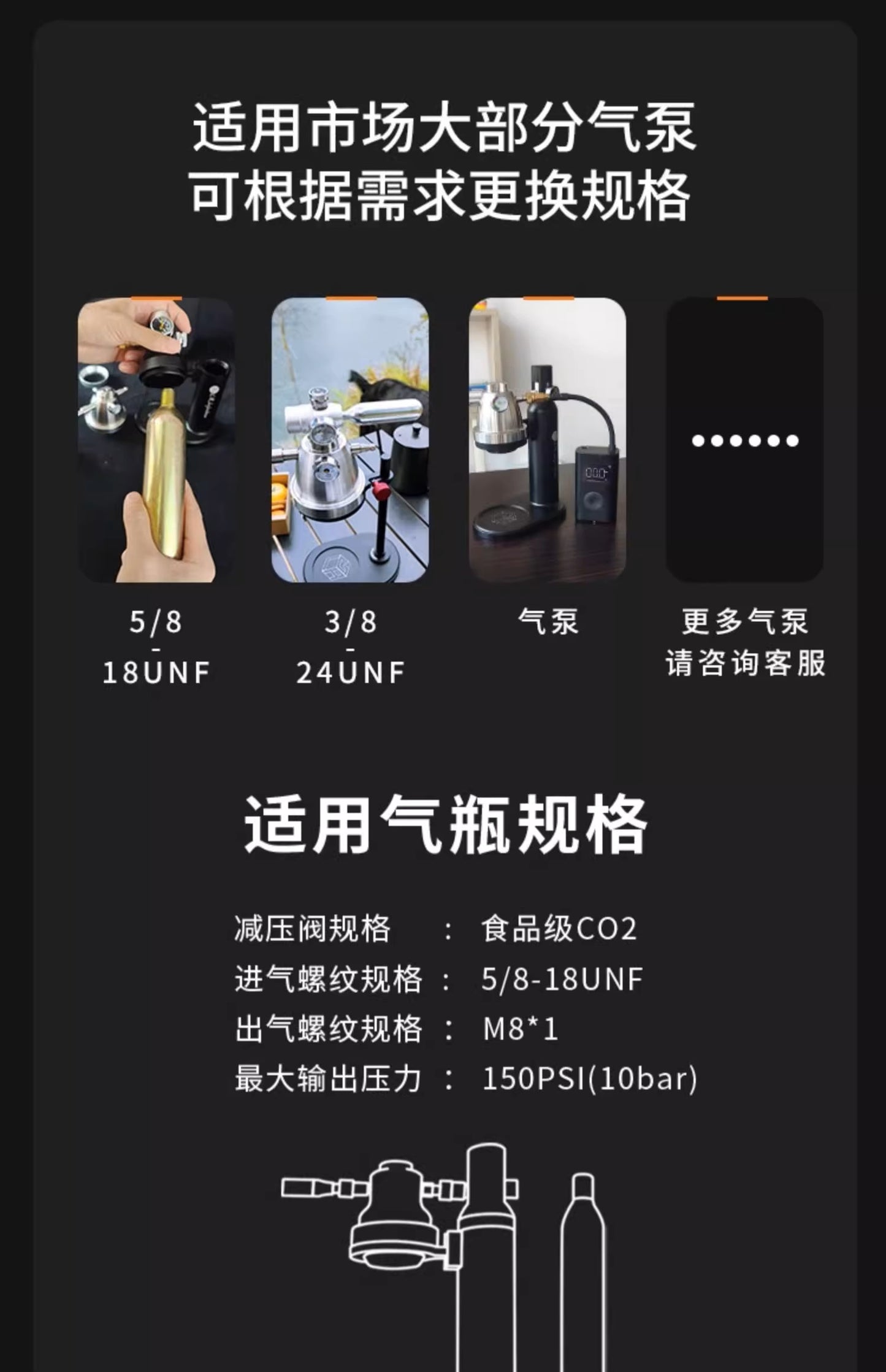 LR 戶外露營攜帶式 氣泵半自動濃縮咖啡機