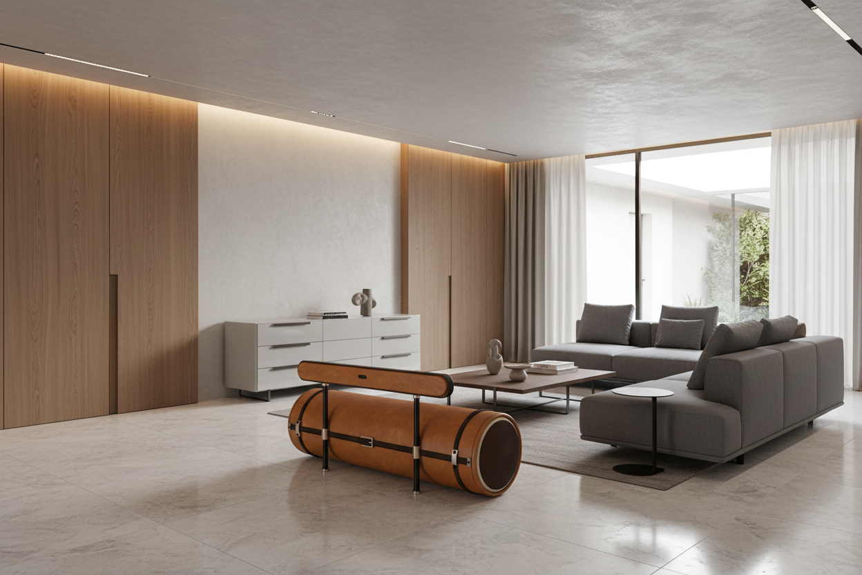 Long Tube-A 長筒矮凳