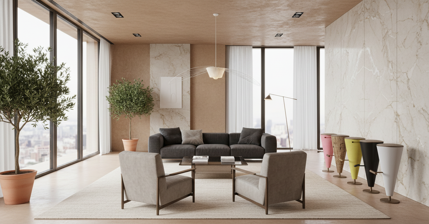 Ice Creamer 甜筒吧檯椅