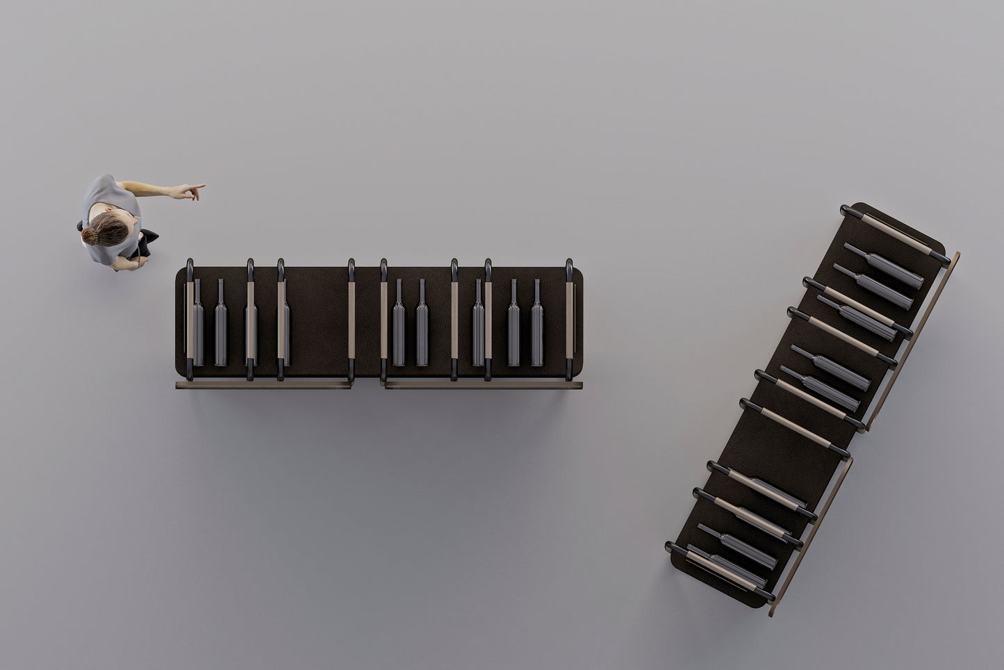 Vino Stand A 藝術酒架 A