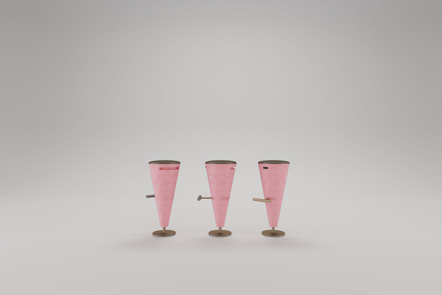 Ice Creamer 甜筒吧檯椅