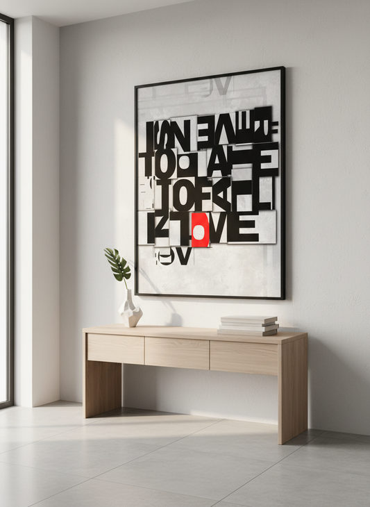 塗鴉字母 Is never too late to fall in love