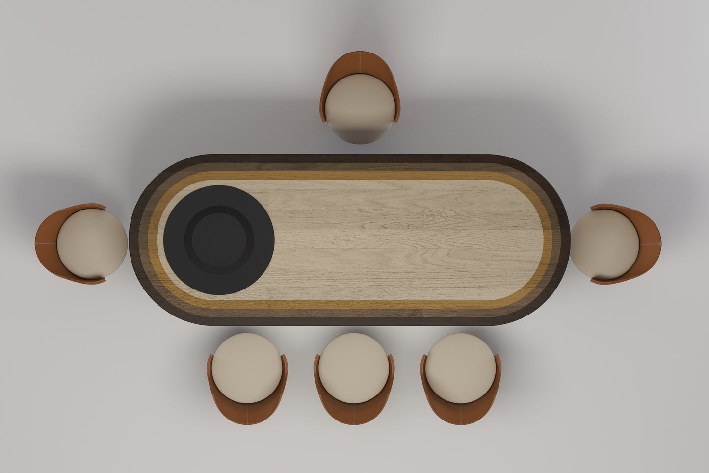 Multy Round 幾何圓餐桌