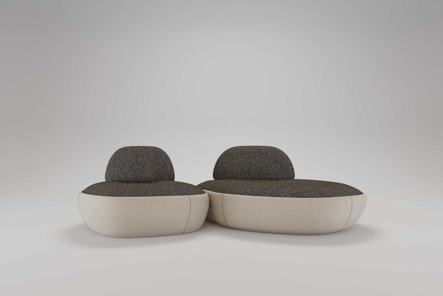 Bolla Isola 泡泡島奶油風沙發