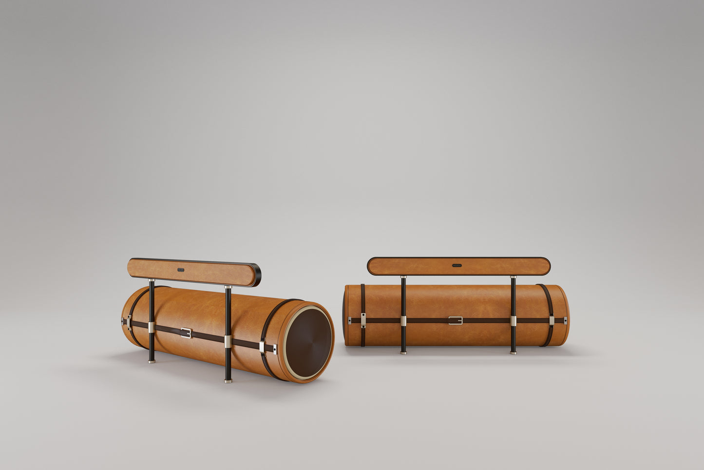 Long Tube-A 長筒矮凳