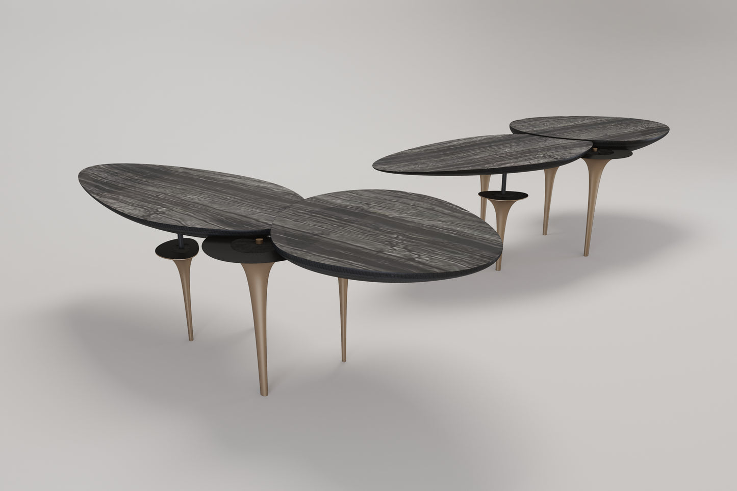 Lemna 浮萍藝術餐桌