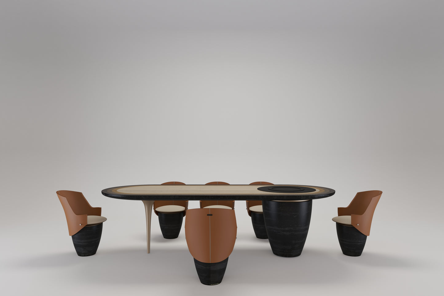 Multy Round 幾何圓餐桌