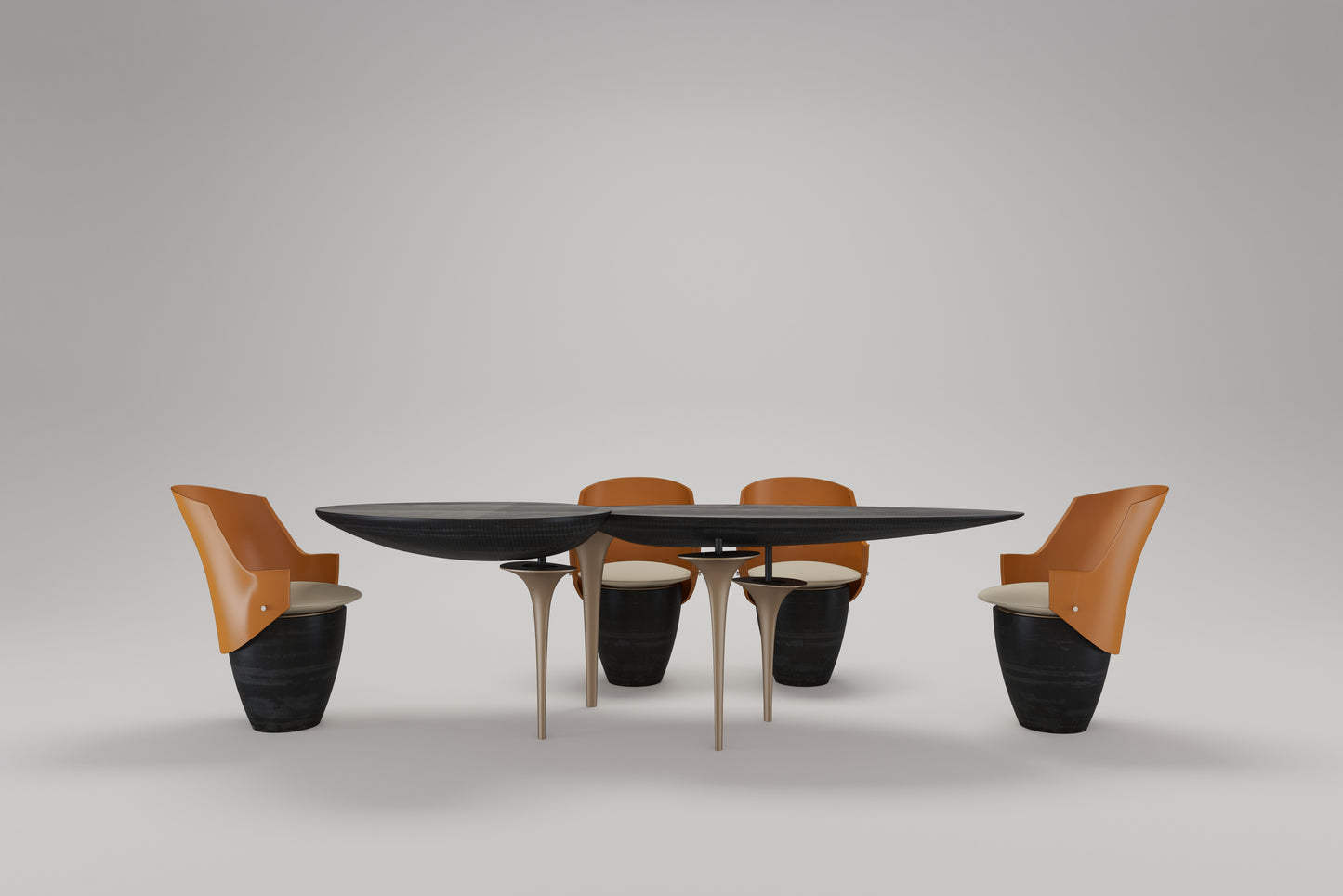 Lemna 浮萍藝術餐桌