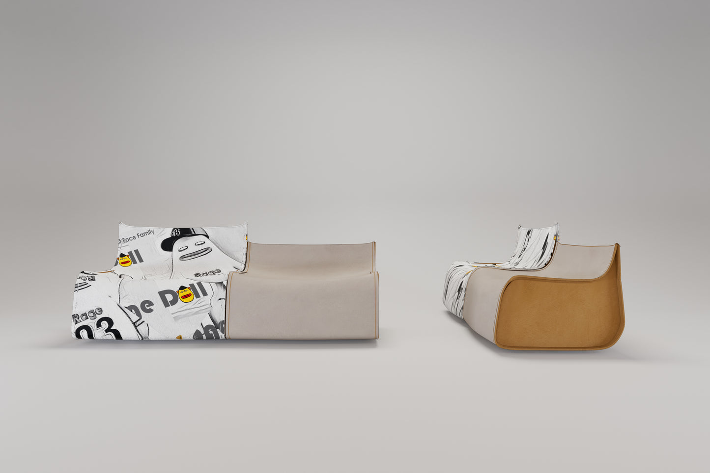 Cubo Mucca 牛立方潮流沙發