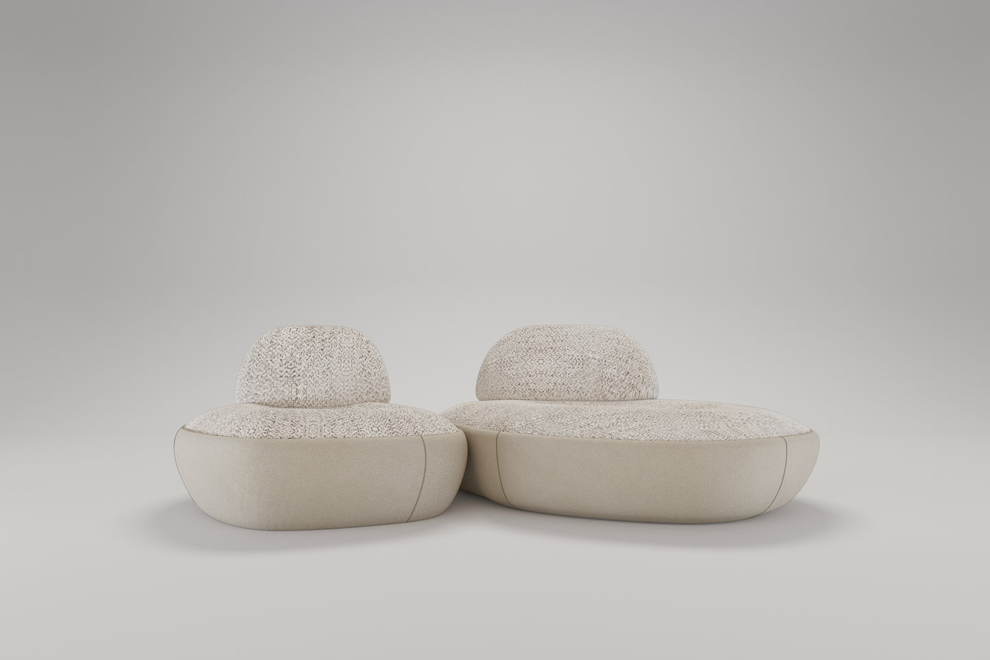 Bolla Isola 泡泡島奶油風沙發