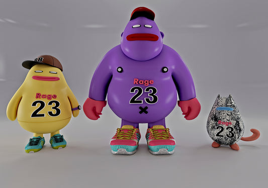 Babe Rage 憤怒寶貝公仔