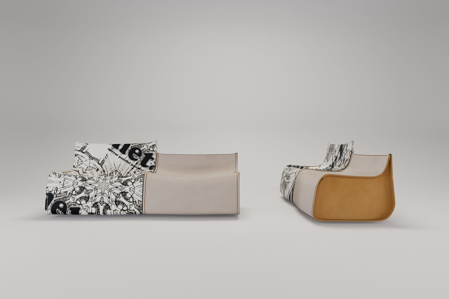 Cubo Mucca 牛立方潮流沙發