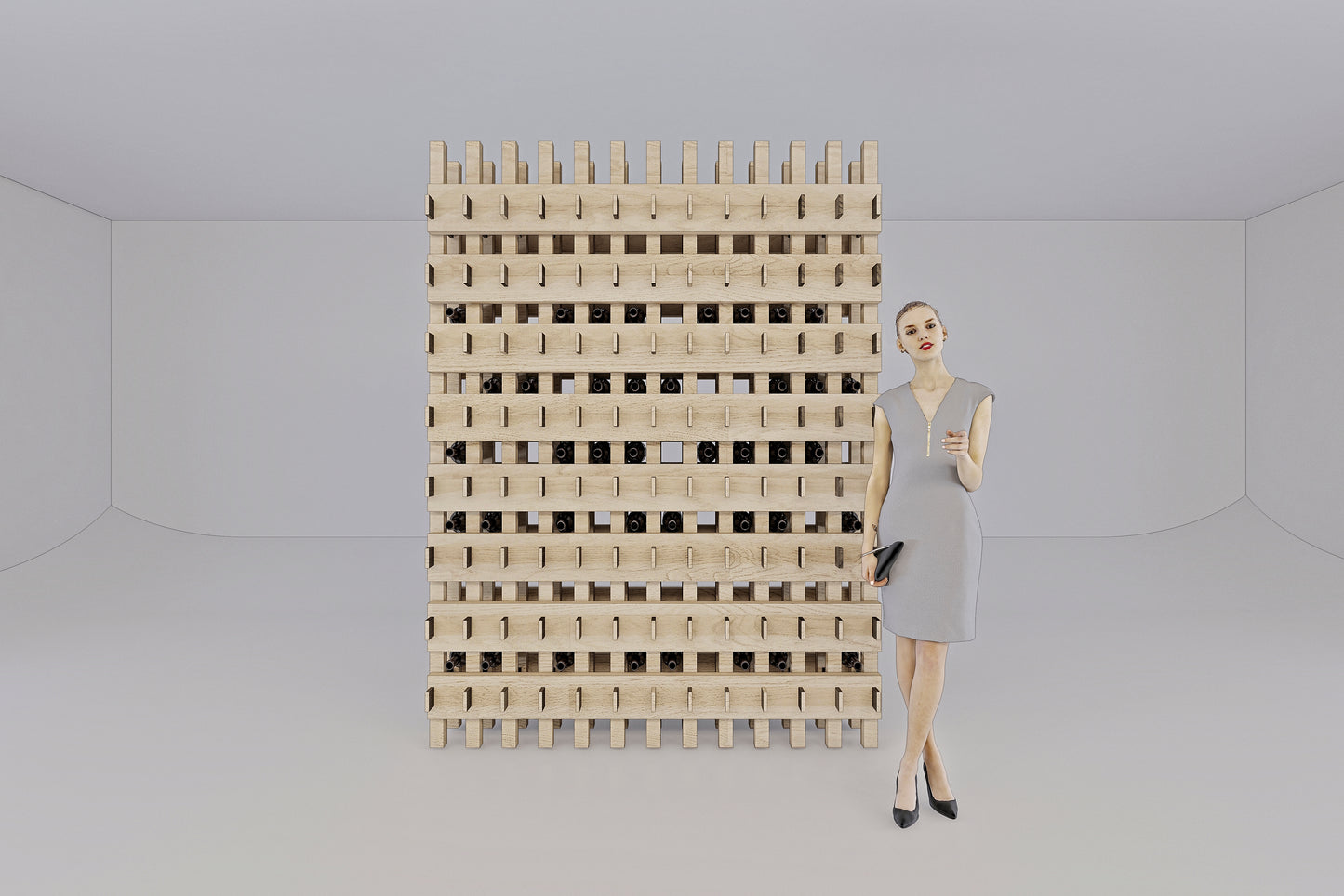 Vino Stand B 藝術酒架 B