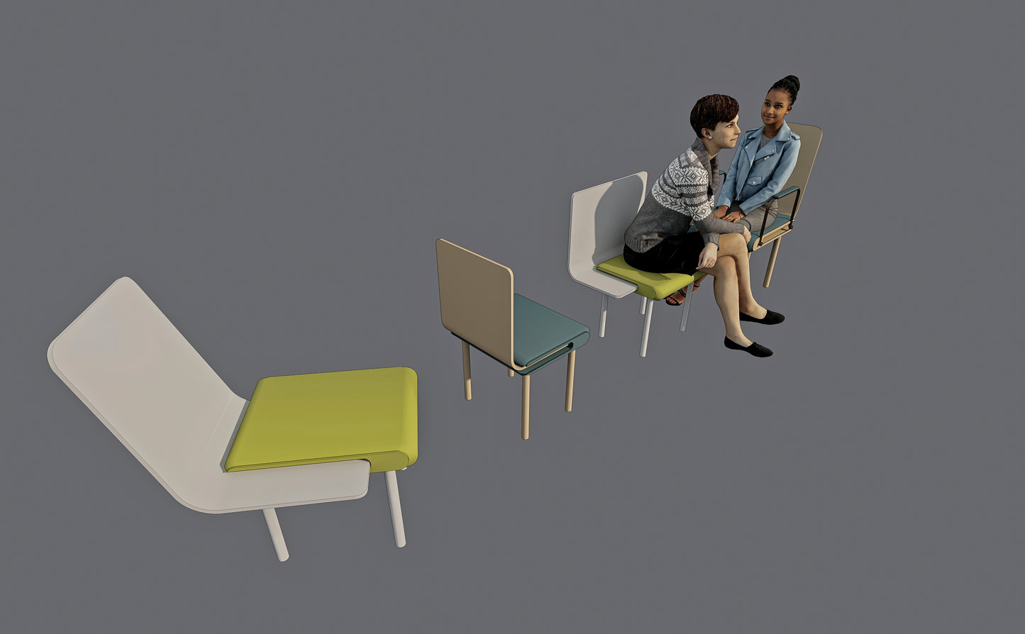 L Pocket L型口袋椅