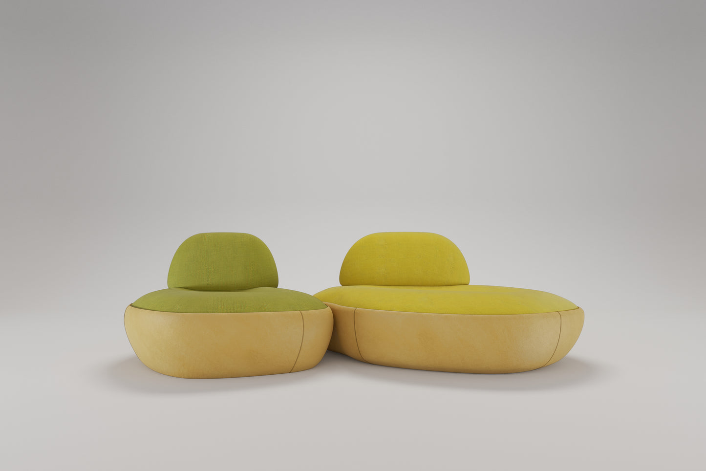 Bolla Isola 泡泡島奶油風沙發