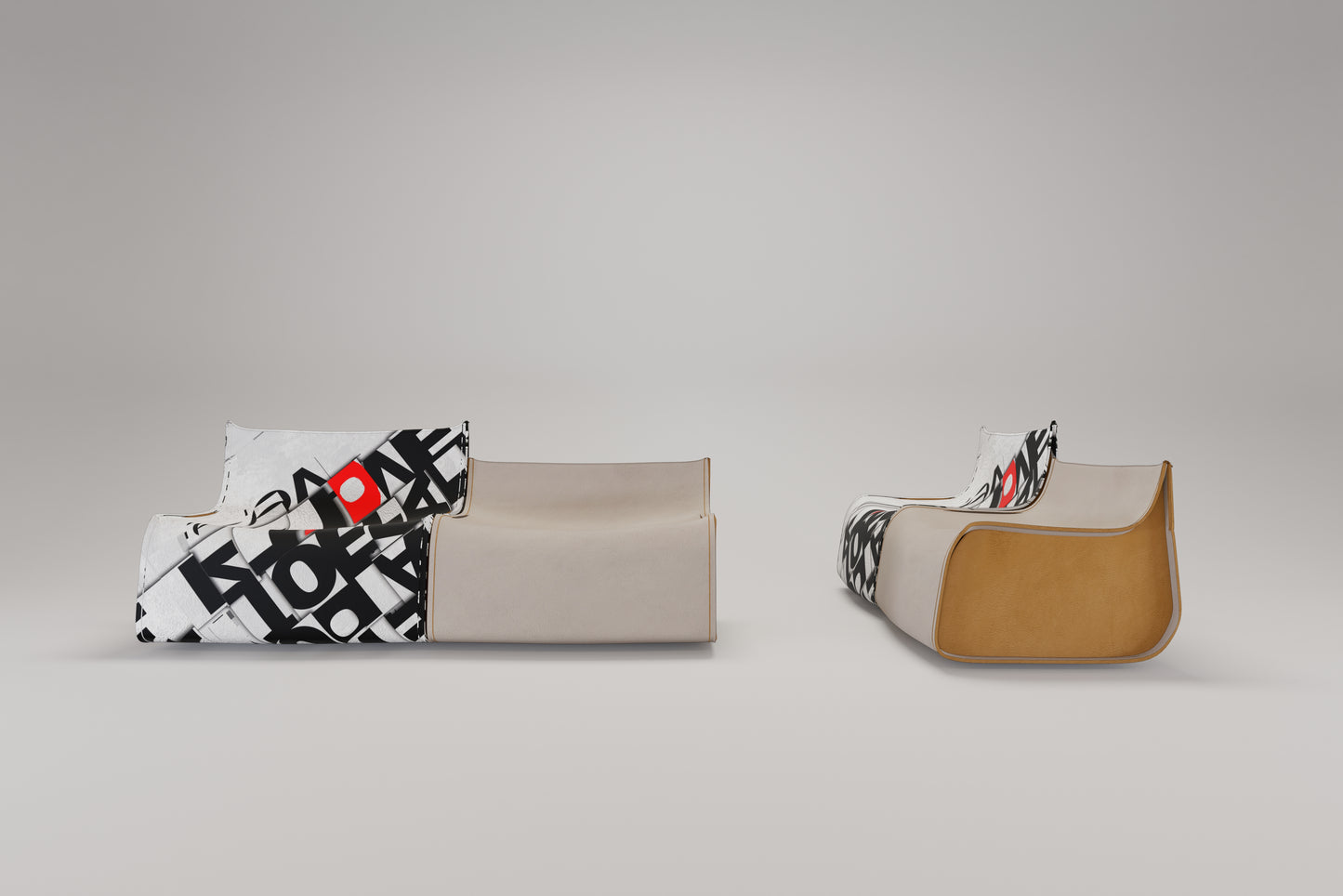 Cubo Mucca 牛立方潮流沙發