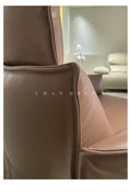 沉睡貴族  Leopold Lounge Chair 全皮電動旋轉躺椅