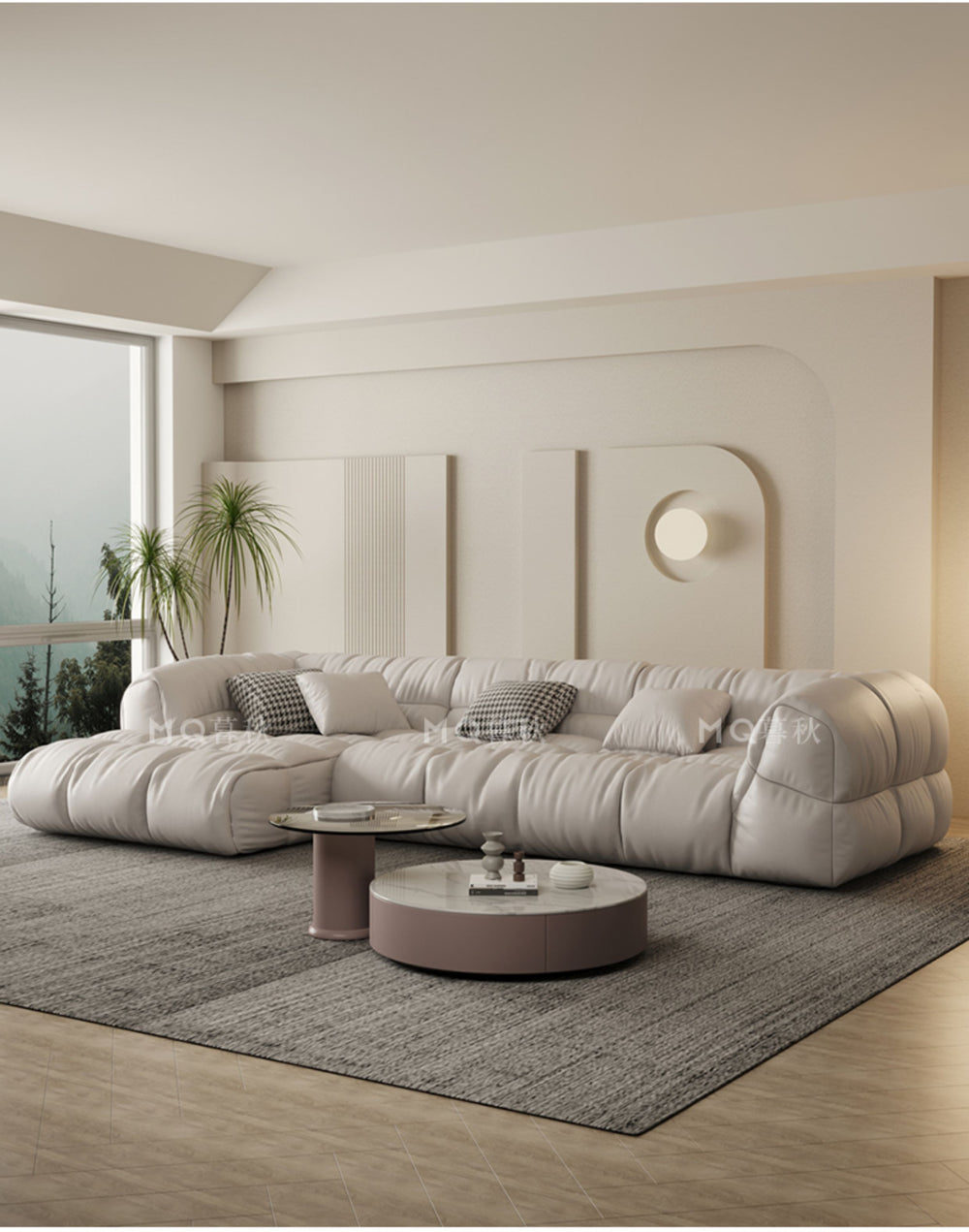 雲朵泡芙 Cloud Puff Sofa (貓抓皮)