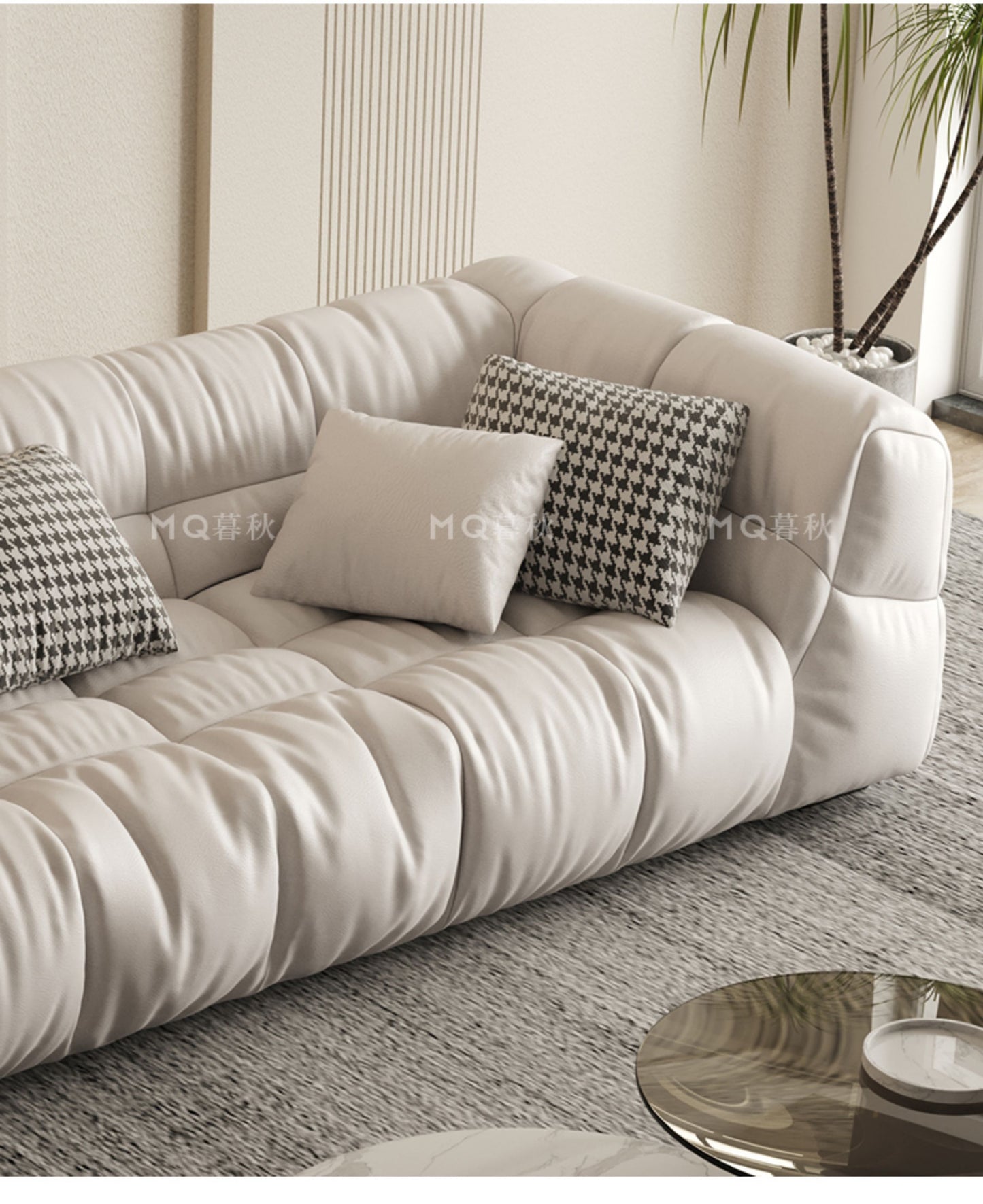 雲朵泡芙 Cloud Puff Sofa (貓抓皮)