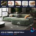 現代簡約沙發布套可拆洗防貓抓磨砂麂皮絨布藝沙發客廳貴妃組合（16）