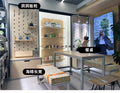 頂天立地洞洞板海洋板層架鋁合金型材玄關隔斷陳列展示櫃子斗櫃