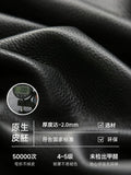 靈動島沙發意式極簡黑色可旋轉座椅多功能包豪斯真皮直排沙發（4）