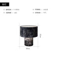意大利設計師落地燈客廳臥室酒店樣板房裝飾擺件立式燈具布藝檯燈（9）