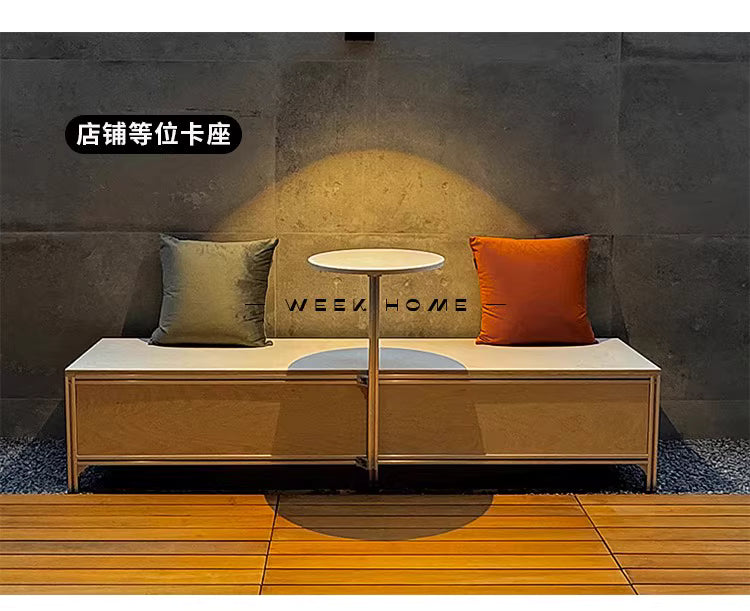 頂天立地洞洞板海洋板層架鋁合金型材玄關隔斷陳列展示櫃子斗櫃