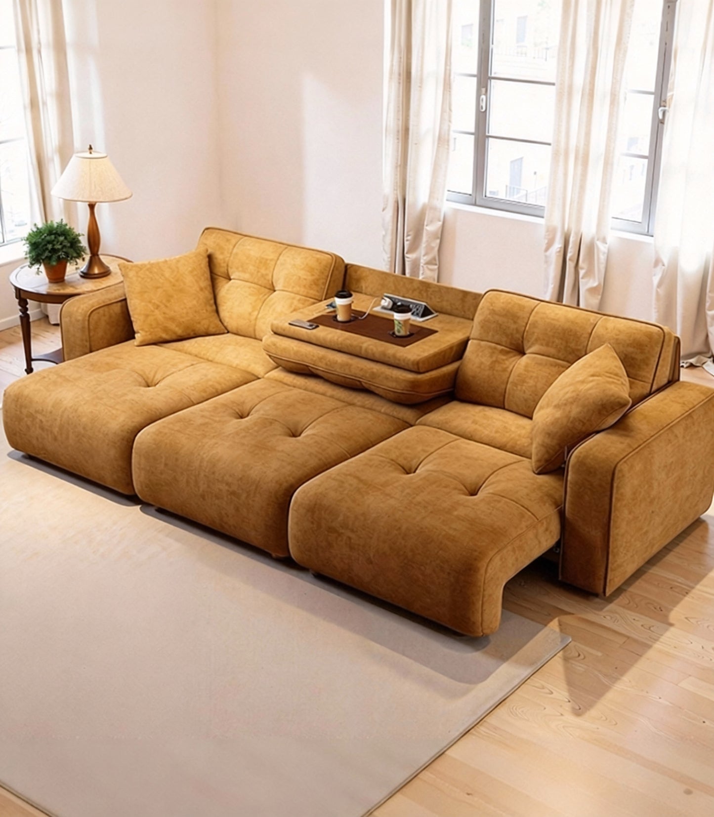 柔嶼沙發｜Soft Isle Sofa 伸縮電動沙發