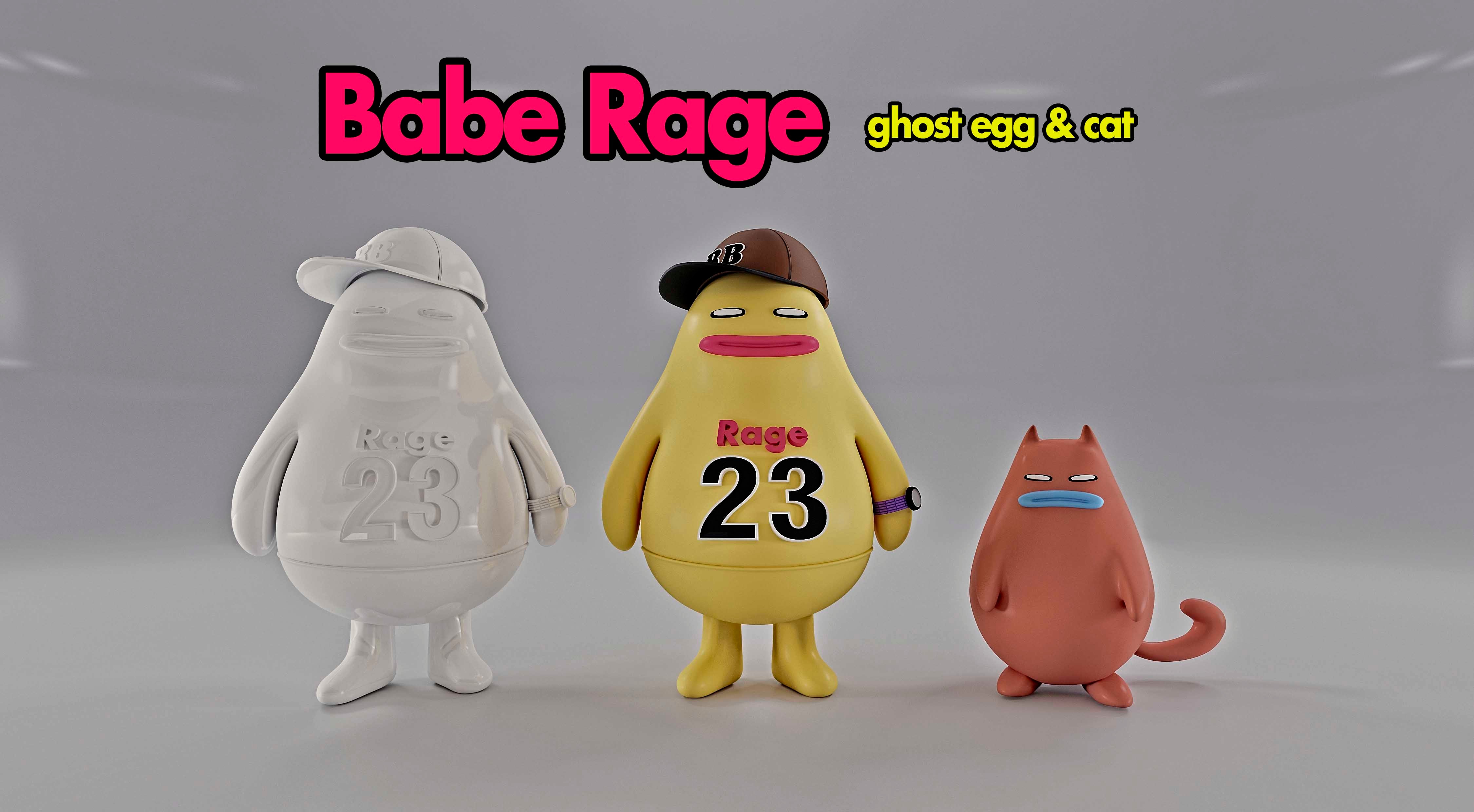 Babe Rage 憤怒寶貝公仔