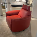 沉睡貴族  Leopold Lounge Chair 全皮電動旋轉躺椅
